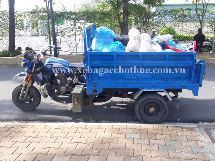 Bảng giá của xe ba gác chở thuê tại TPHCM chính xác nhất hiện nay