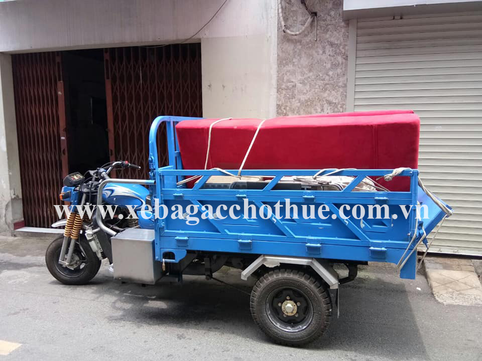 Đội xe ba gác chở thuê giá rẻ khắp các quận huyện TPHCM