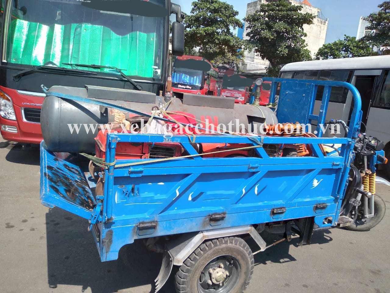 Ưu điểm của xe ba gác chở thuê tại TPHCM