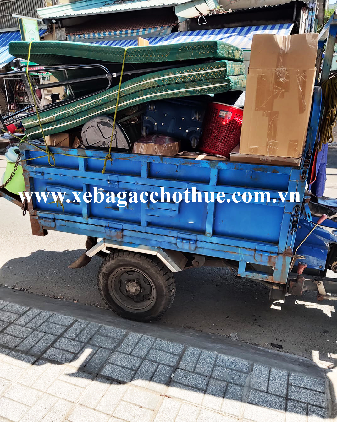 Xe ba gác chở thuê quận 10 tiết kiệm chi phí cho khách hàng