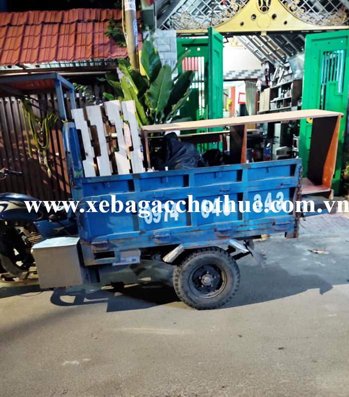 Kêu xe ba gác chở thuê giá rẻ nhanh chóng tại TPHCM