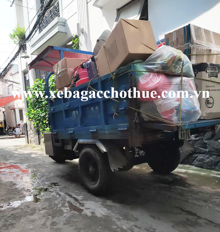 Xe ba gác chở thuê quận 1 giá rẻ - Hotline 0936 321 521 - 0916 741 373