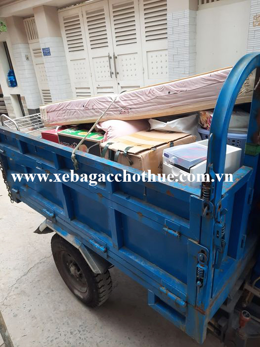 Xe ba gác chở thuê quận 10 tốt nhất hiện nay