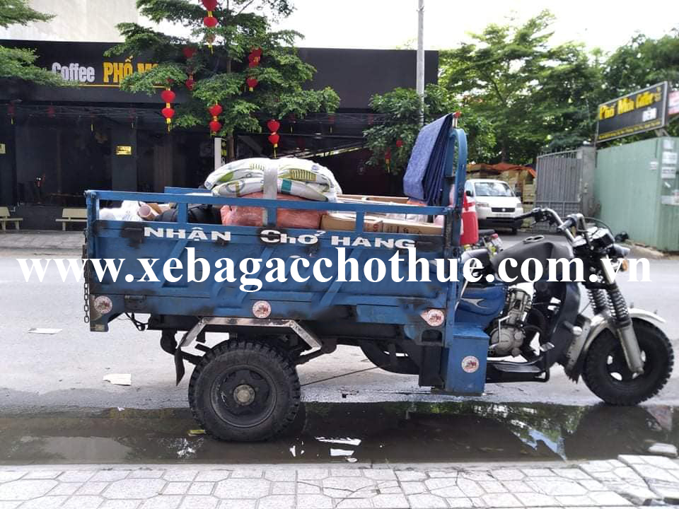 Dịch vụ xe  ba gác chở thuê quận 3 uy tín tiện lợi.