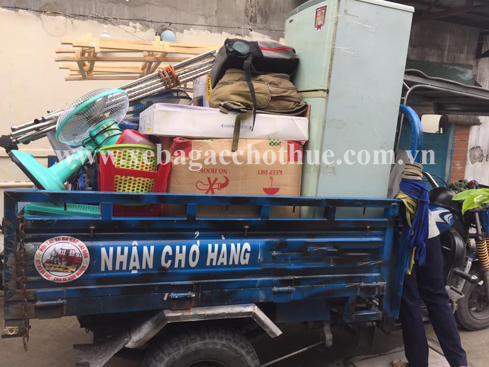 Xe ba gác chở thuê tân bình uy tín chuyên nghiệp