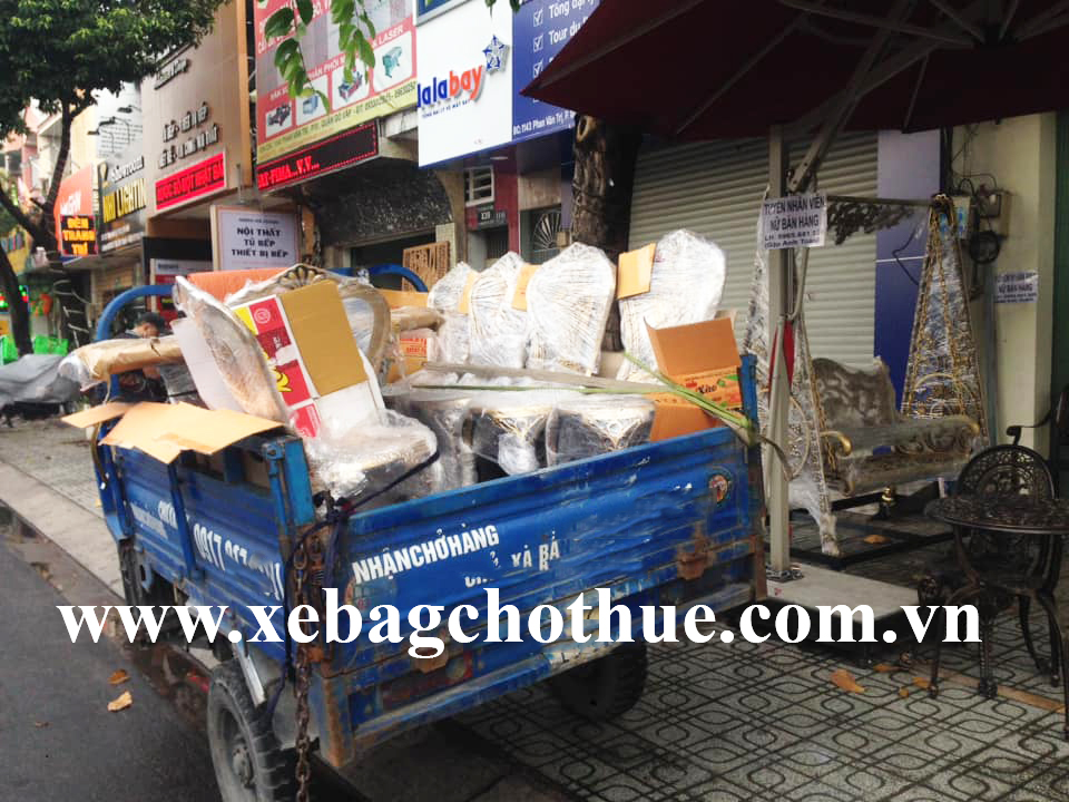 Xe ba gác chở thuê giá rẻ uy tín nhanh chóng tại TPHCM
