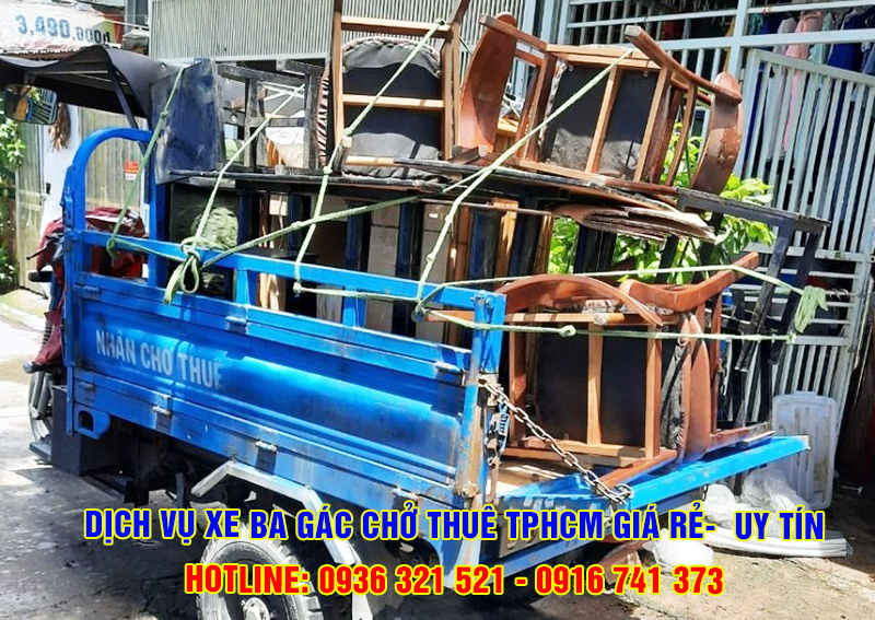  Báo giá xe ba gác chở thuê TPHCM mới nhất ✅ [GỌI NGAY GIÁ SIÊU RẺ]