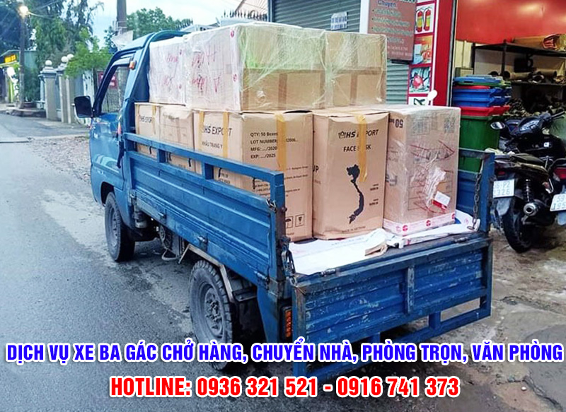 Dịch vụ chở hàng, chuyển văn phòng trọn gói, chuyển nhà, chuyển phòng trọ giá rẻ