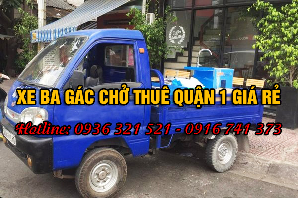  Xe ba gác chở thuê quận 1