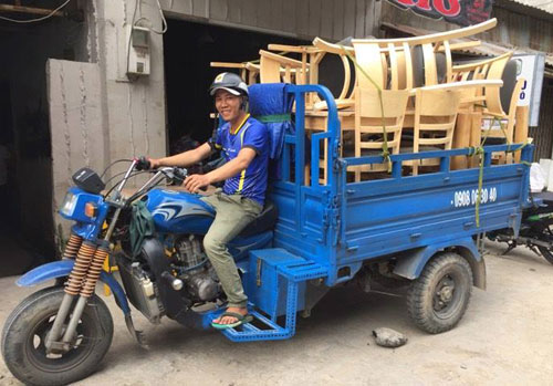 Xe ba gác chở thuê quận Tân Bình chuyên nghiệp và tận tụy